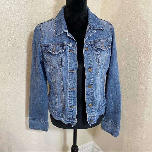 Denim jacket Medium Old Navy jean jacket - Picture 9 of 11